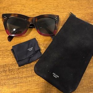 CELINE Bold Frame Sunglasses